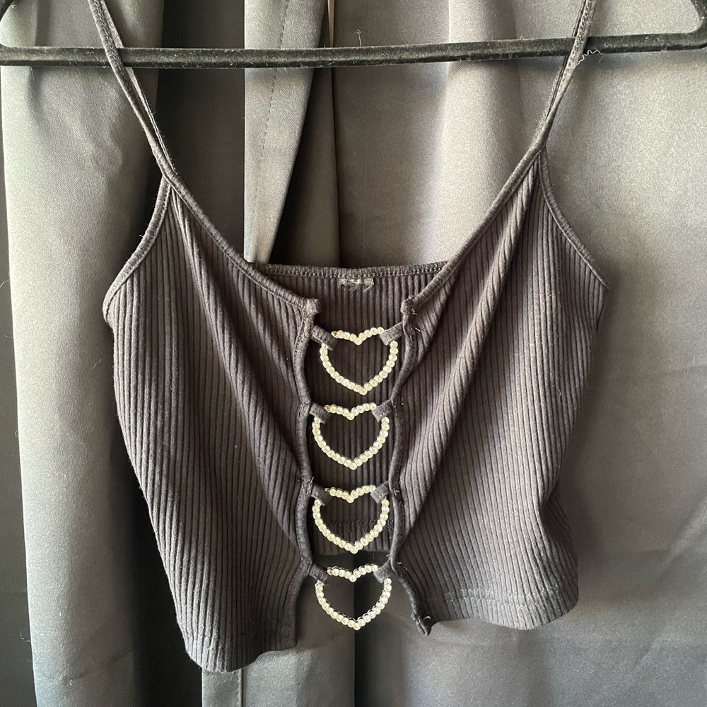 🎄Buy2Get1Free🎄Heart cut out tank